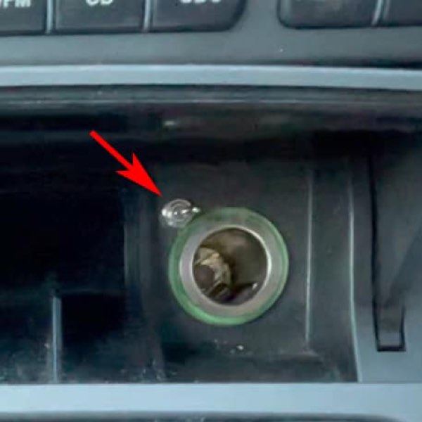 The switch hole, drilled