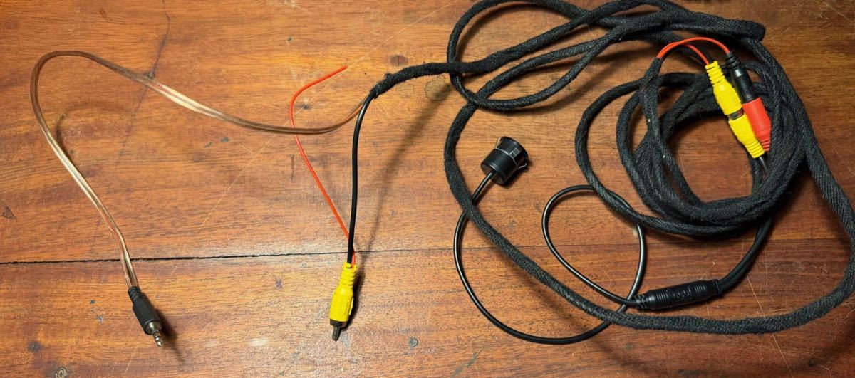 The Vision camera and cabling